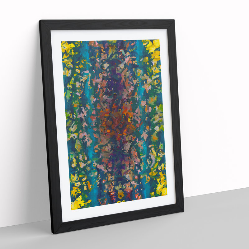 Nature And Nurture - Single Picture Frame Print, Black, 64cm H x 46cm W x 2cm D