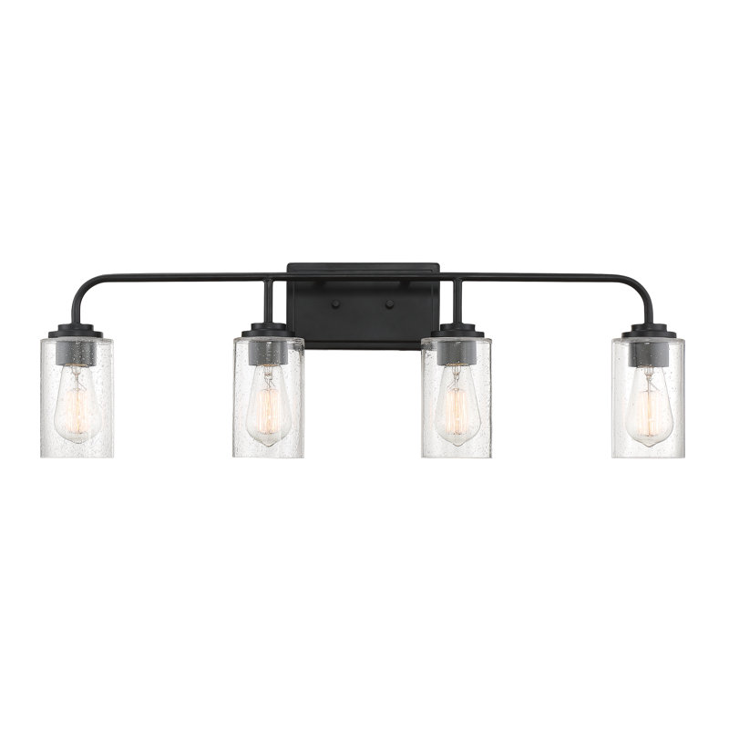 Cam 4 - Light Dimmable Vanity Light, Matte Black