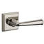 Federal Passage  Door Lever with Traditional Square Rose-22040151-22040155