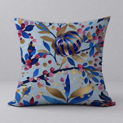 Oreiller New ManosMorenas, caractère et motifs vibrants / taille 18 po x 18 po
