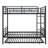 Metal Bunk Bed with Trundle-112510109-102095729