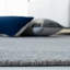 Tapis gris tissé à la main Newcastle-117016591