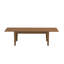 Grande table de salle à manger extensible avec un mécanisme peu encombrant, une fabrication robuste et une fonctionnalité multi-pièces polyvalente pour une utilisation quotidienne et les réceptions.