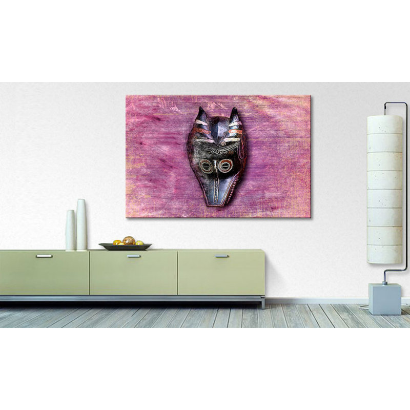 Afro Mask - Print, 80cm H x 100cm W, 100% cotton canvas