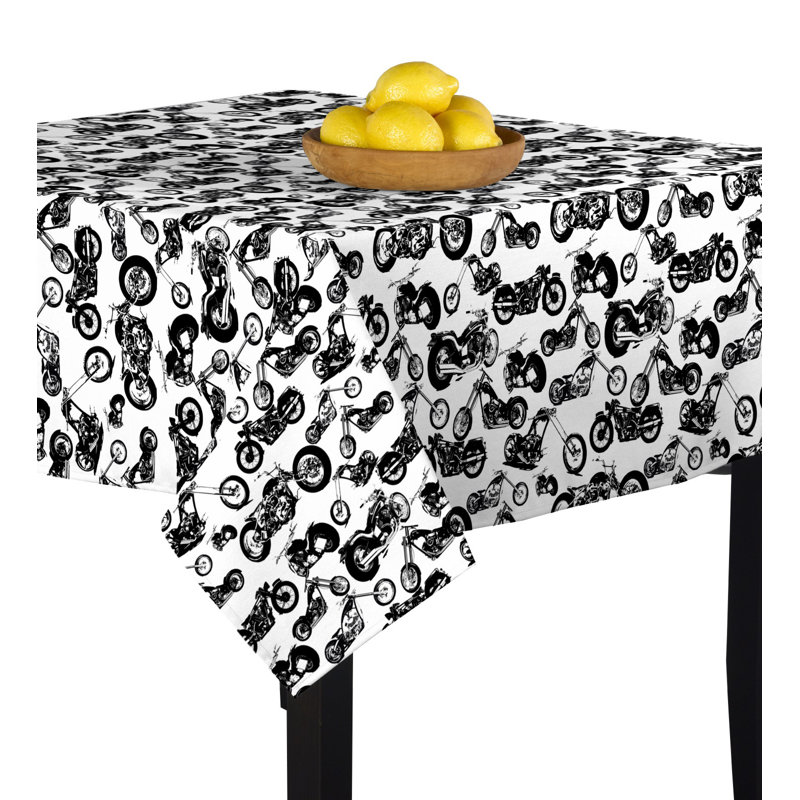 Ehren Geometric Square Tablecloth, 70" x 70"