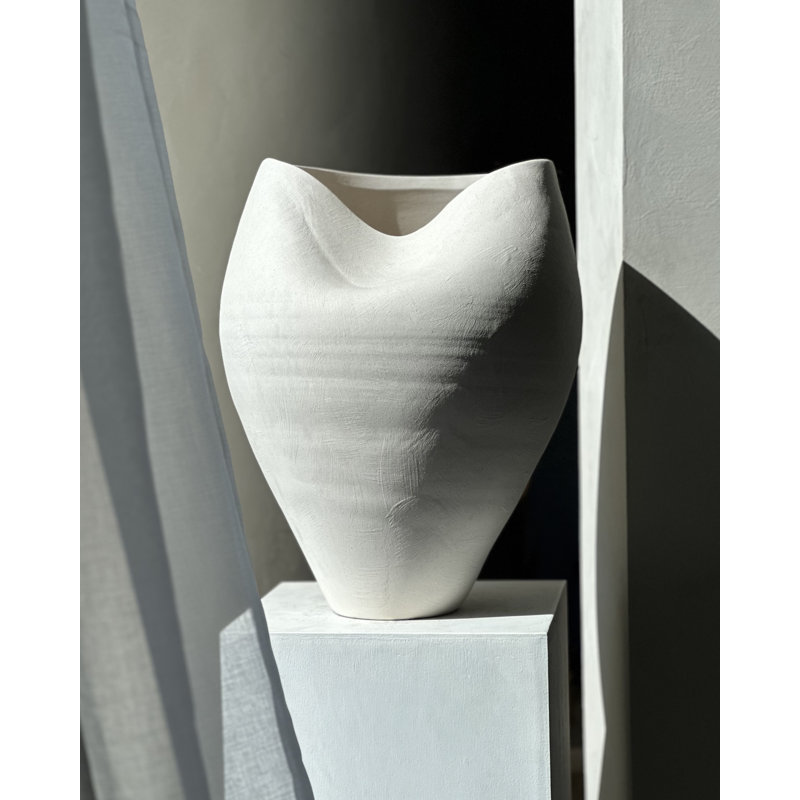 Vase Delamo, Black
