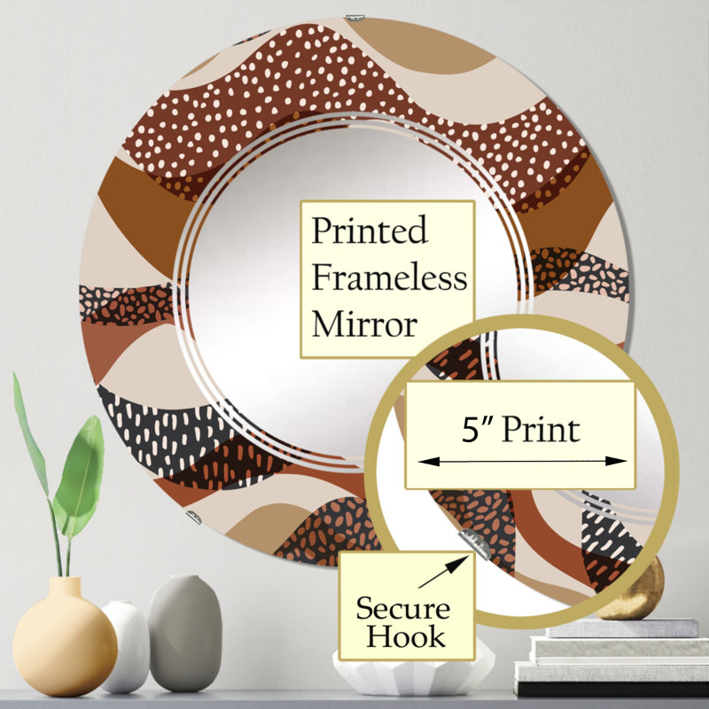Miroir de salle de bain sans cadre, 24 po x 24 po