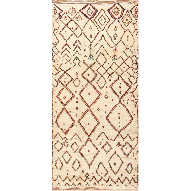 Moroccan One-of-a-Kind Runner 4'8" X 10'4" Area Rug