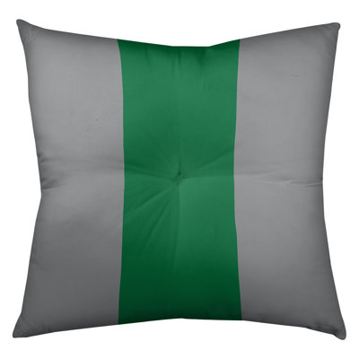 Striped Reversible Throw Pillow