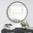 Wood Round Wall Mirror for Bathroom Bedroom Vanity Home Decoration-1011608368-1013173689