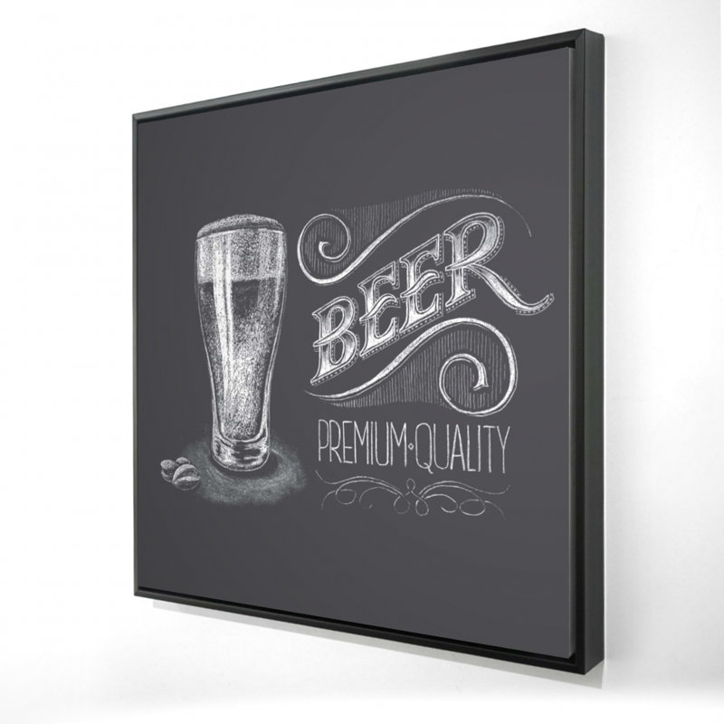 " Vintage Beer Signboard "