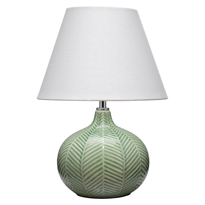 Fern Table Lamp, Leaf Green
