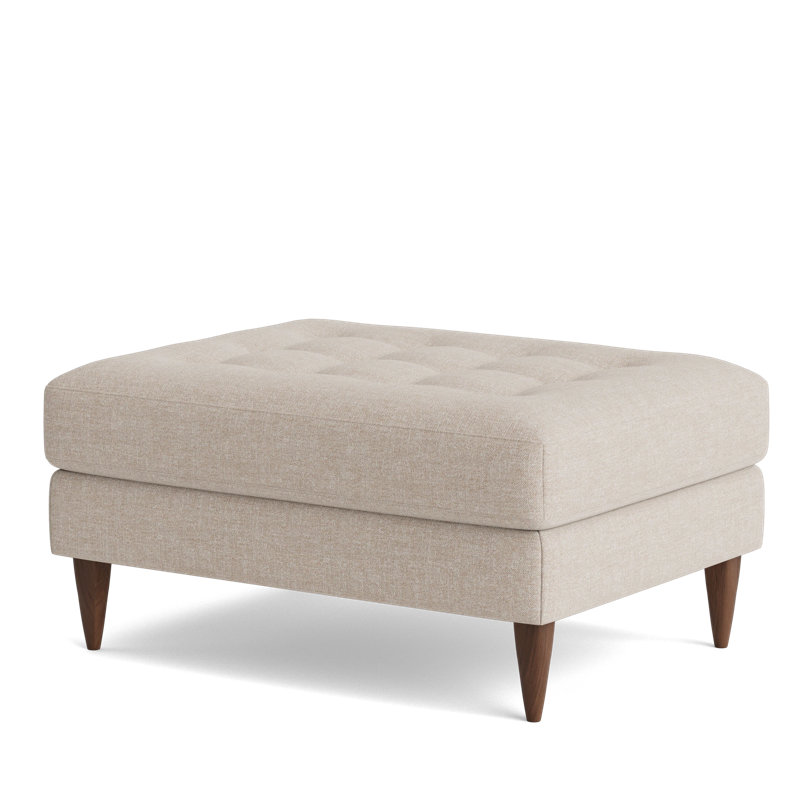 MCM Ottoman, Performance Weave - Natural