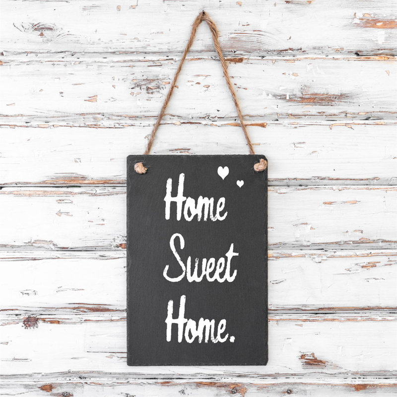 Nicola Spring - Slate Hanging Notice Boards - 20 x 30cm - Set of 6
