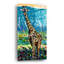 «Regal Giraffe 1» par Carolee Vitaletti, art mural en verre acrylique-1995406534