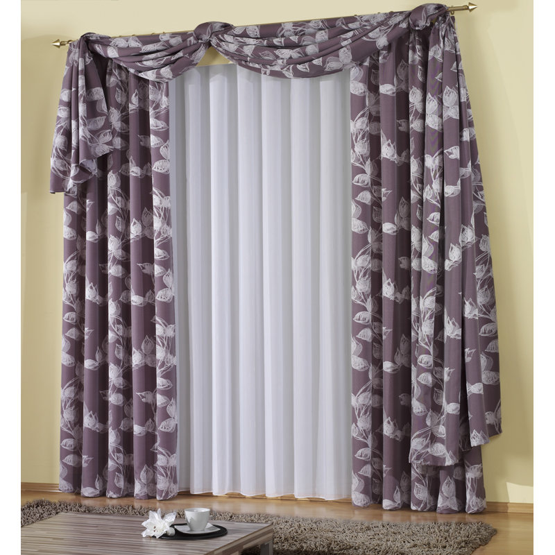 Aston Pinch Pleat Room Darkening Curtains, 135cm Width x 245cm Drop, Lilac