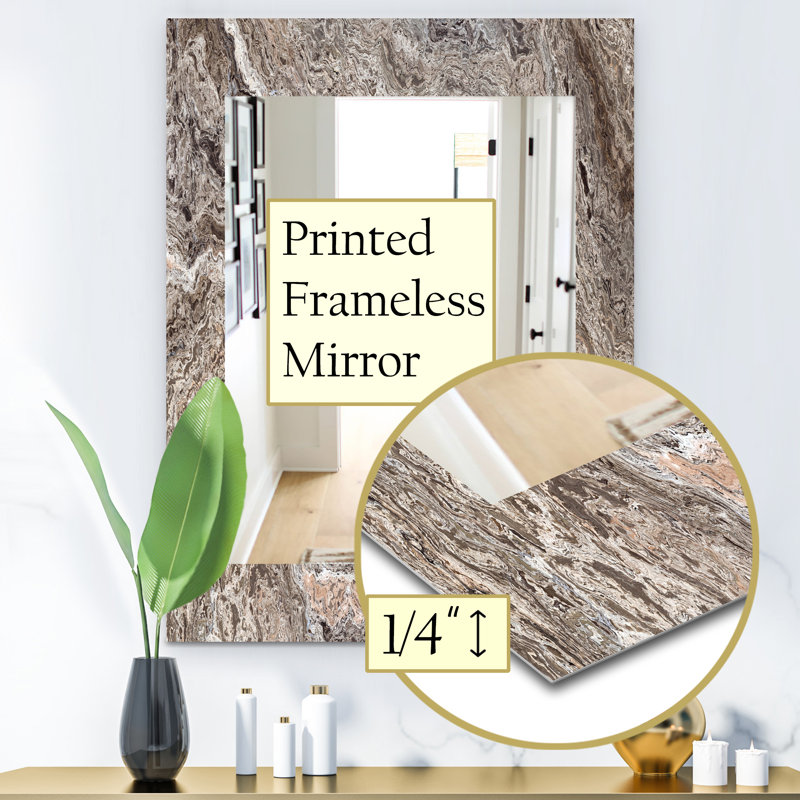 Miroir de salle de bain/meuble-lavabo travertin tile, H 24 po x l 32 po