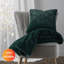 Cosy Diamond Faux Fur 43x43cm Cushion-73114521