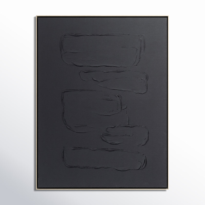 Adley Abstract Painting, 32.38" H x 25" W x 2" D