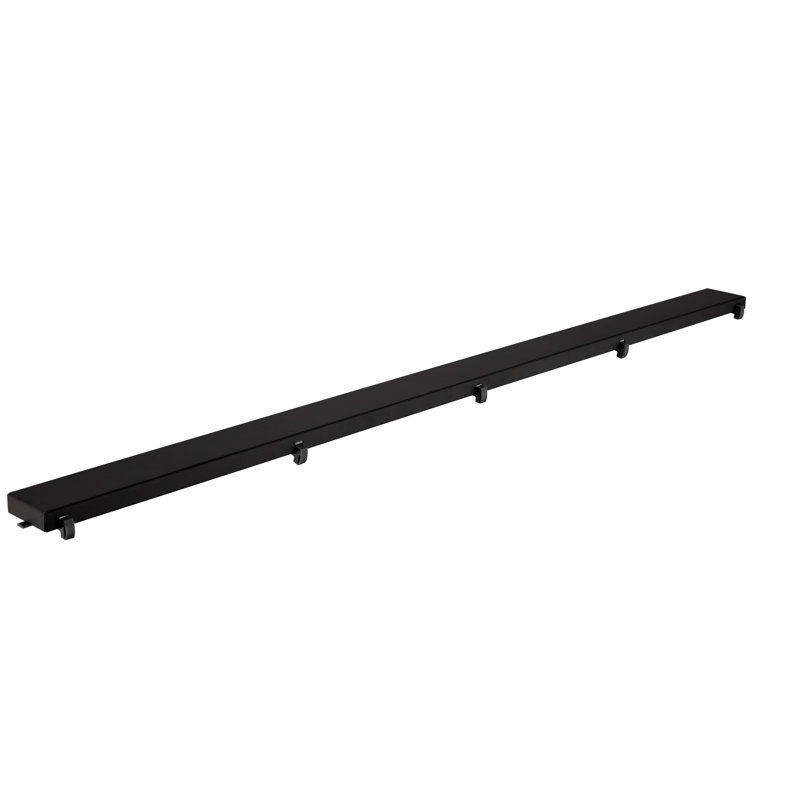 30 Inches Linear Shower Drain With Removable Cover, 304 Stainless Shower Drain  Included Hair Strainer And Leveling Feet
