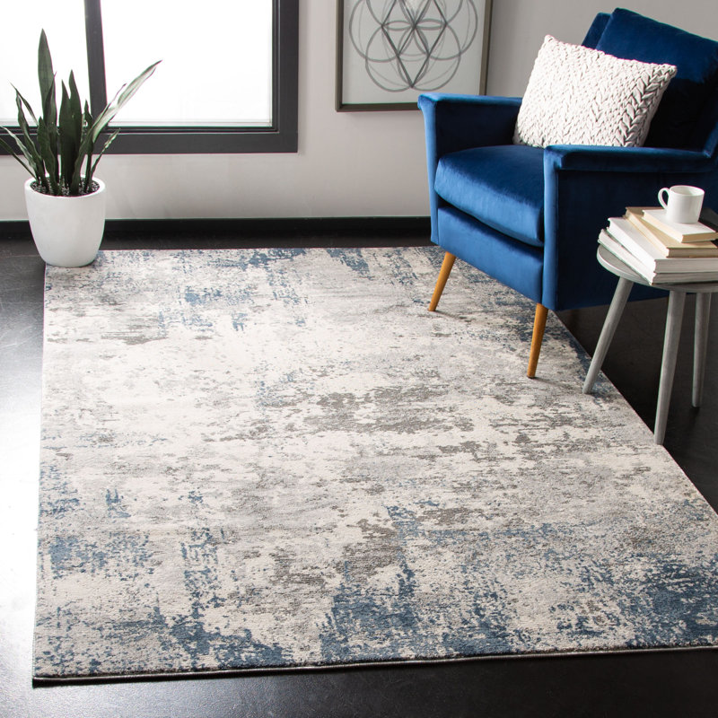 Chipps Abstract Area Rug, Rectangle 122 x 183 cm