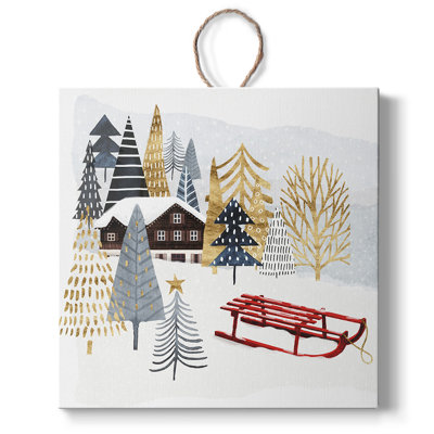 6'' Wood Photo Ornament