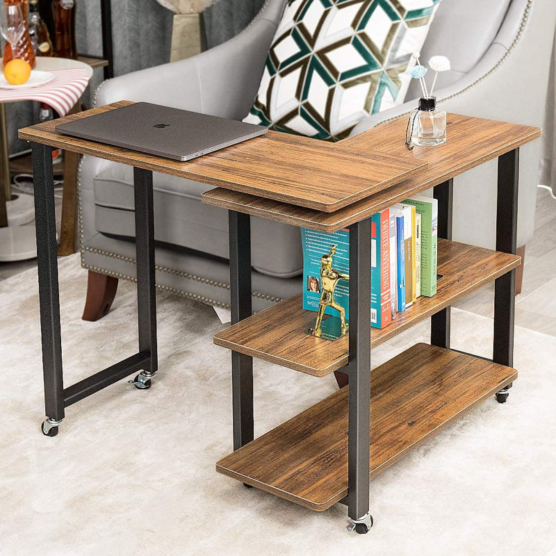 Ensemble de tables de bout avec rangement Daniel Wheel