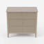 Table de chevet moderne à 3 tiroirs avec rangement à fermeture en douceur Modern-130365565