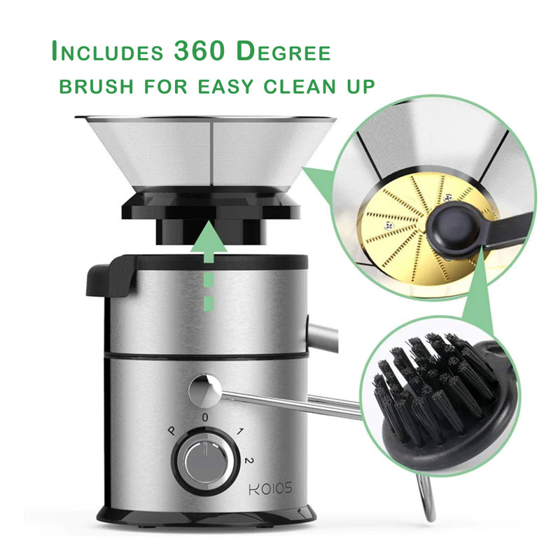 KOIOS 1200 Watt 3 Speed Electric Centrifugal Juicer