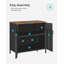 Mirrored Rectangle Accent Cabinet