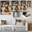 «Bathroom Bathroom Bear Bubbles 3» - Art mural en métal-101155634