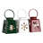 LED Lighted Tree Snowflake And Reindeer Christmas Candle Lanterns - 8" - Set Of 3