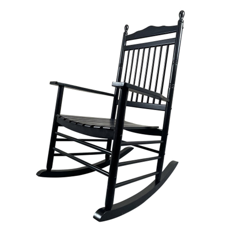 Fauteuil à bascule Balcony Porche, Noir