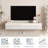 Floating Wall Mounted TV Stand With LED Lights, Power Outlet, And High Gloss Finish For Living Room | Gift Idea-1685485322-1686094555