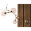 Lustre suspendu en laiton clair-87926588-87926589-87926590