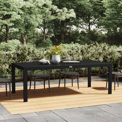 Braxdyn Patio Dining Table with Umbrella Hole