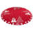 Josuel Snowman with Snowflakes Trees Topper (33" Round)