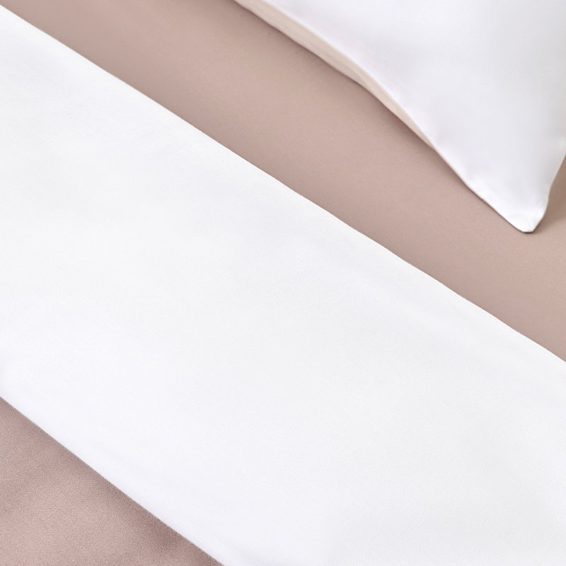 Garyson Cotton Solid Colour Duvet Cover Set with Pillowcases Included, King - 2 Standard Pillowcases, Brown/Beige