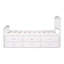 Lit plateforme simple avec rangement en bois massif et 6 tiroirs-284968219