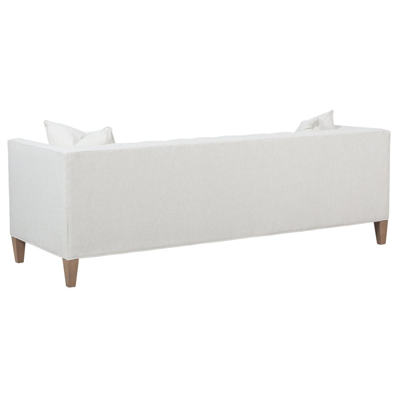 Dominique Sofa, 90.25", Parchment (8794 70), Hazelnut