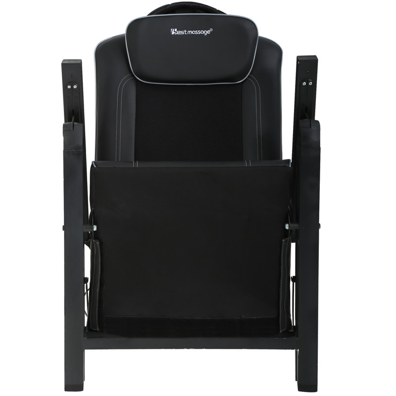 Fauteuil de massage chauffant en similicuir