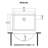 Ruvati 16 x 13 inch Bathroom Sink-101340933
