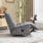 33.1" Wide Modern Comfortable Chenille Swivel and Glider Manual Recliner (Set of 2)-1256589785