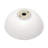 16"X16" White Ceramic C Vessel Bathroom Sink