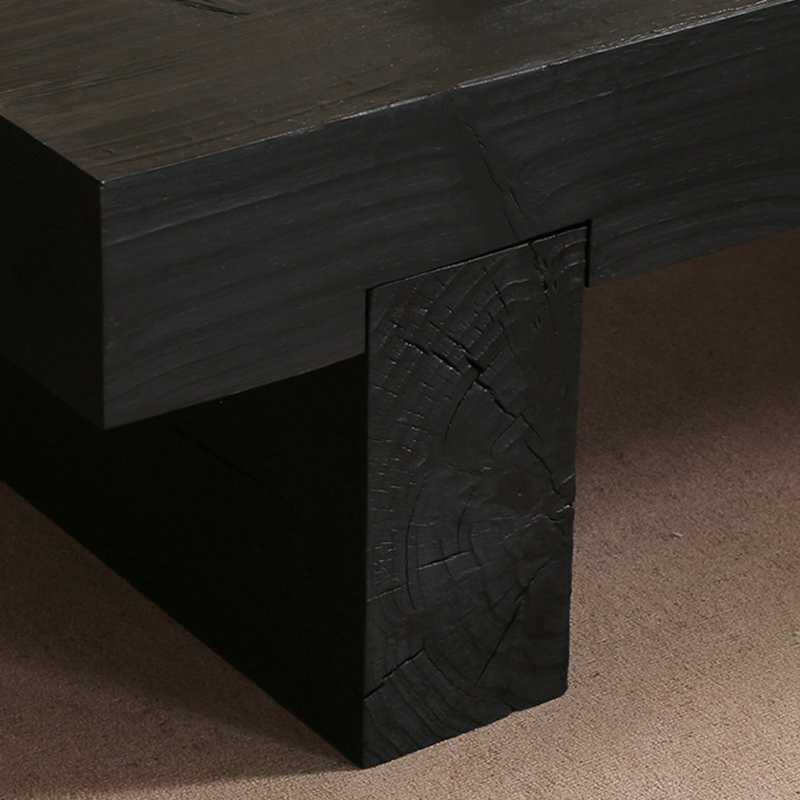 Table basse Wabi-sabi, H 15,74 po x l 47,24 po x P 27,55 po