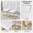 Minday Double Pedestal Dining Set-1883297437-1883297436-1883297431