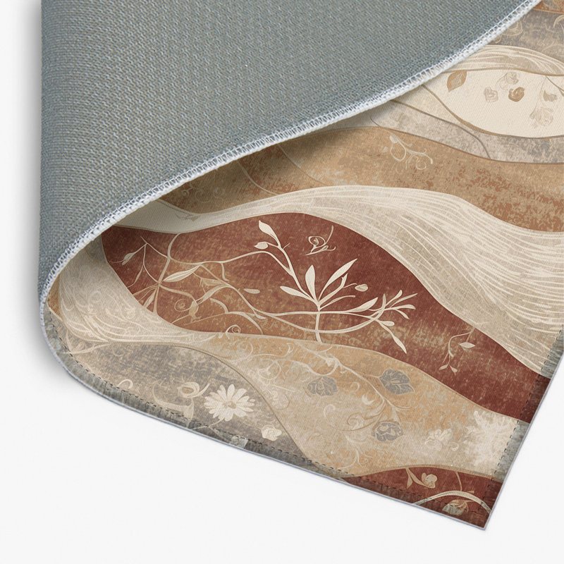 Tapis intérieur et extérieur Sunlit Ripple, Rectangle 1 pi 6 po x 2 pi 6 po