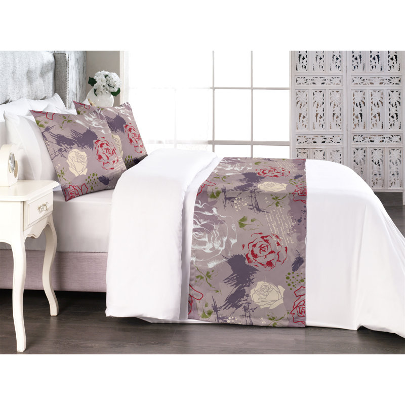 Ensemble de chemin de lit Ambesonne Valentine, Grand