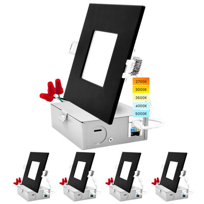 Ensemble d'éclairage encastré 4 "Ultra Slim