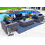 Ensemble de mobilier d'extérieur 16 pièces Malmo-67077308-67077319-93810162